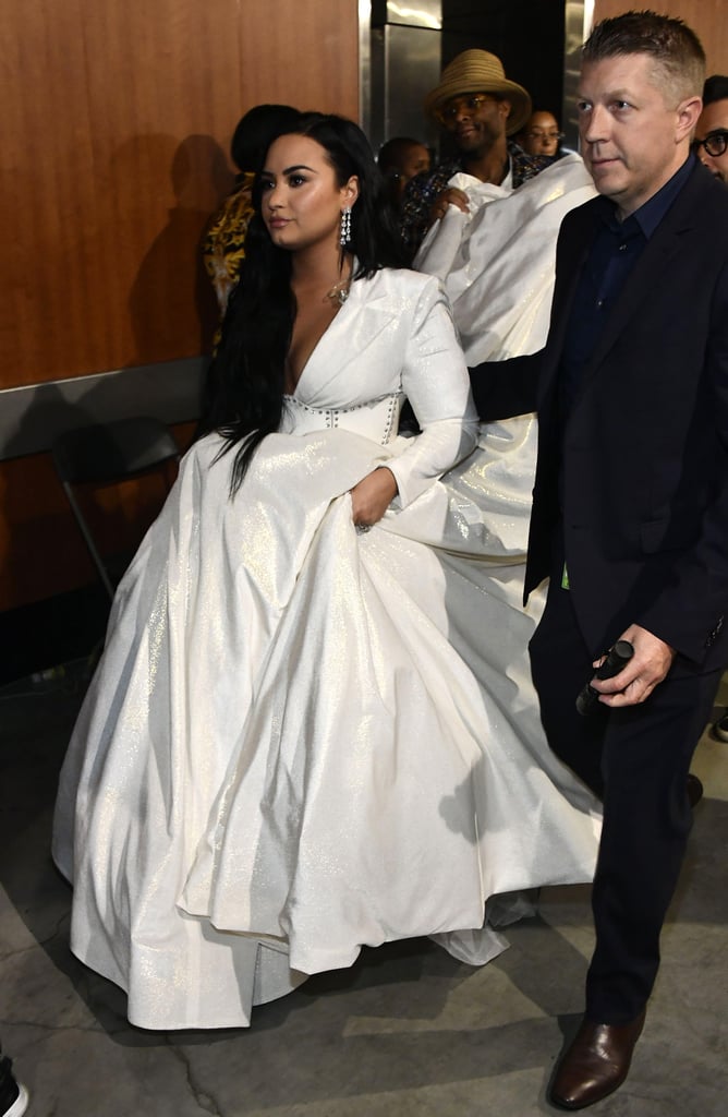 Demi Lovato's Christian Siriano Grammys Performance Gown