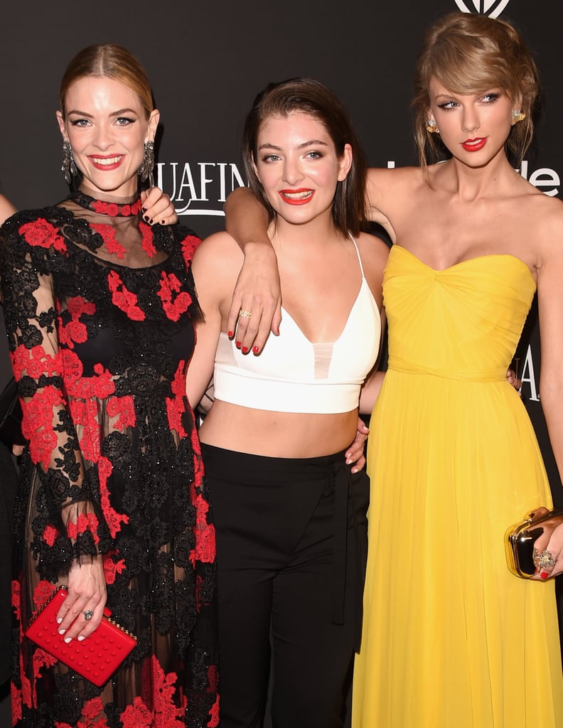 Jaime King, Lorde, and Taylor Swift