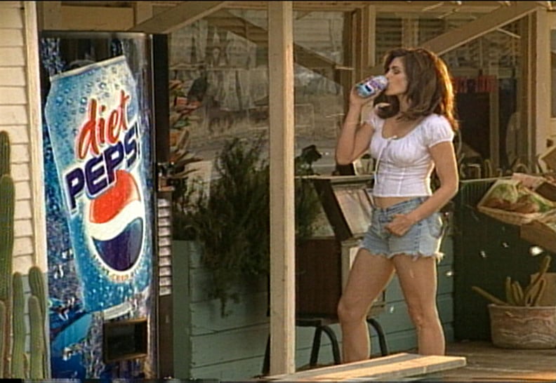 Cindy's Pepsi Cutoffs Were Actually Old Jeans