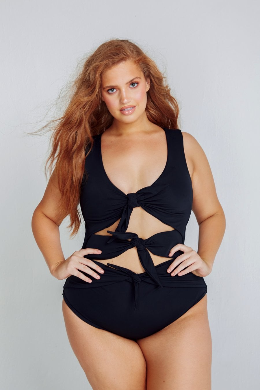 Alpine Butterfly Goddess One-Piece Swimsuit