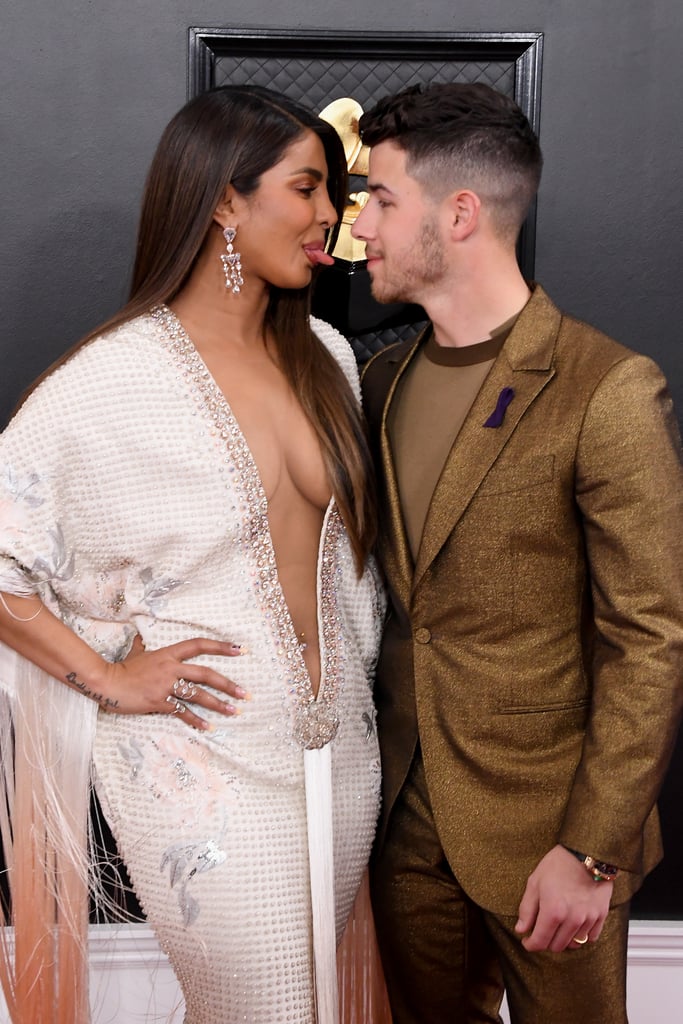 Priyanka Chopra S Ralph And Russo Fringed Gown At The Grammys Popsugar