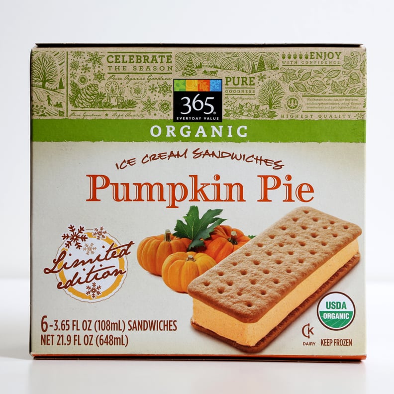 365 Pumpkin Pie Ice Cream Sandwiches