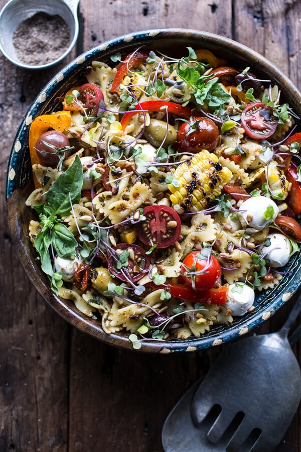Everything-but-the-Kitchen-Sink Pasta Salad