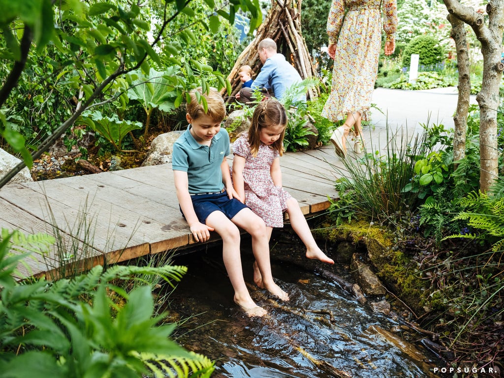 Kate Middleton Family Pictures at Back to Nature Garden 2019