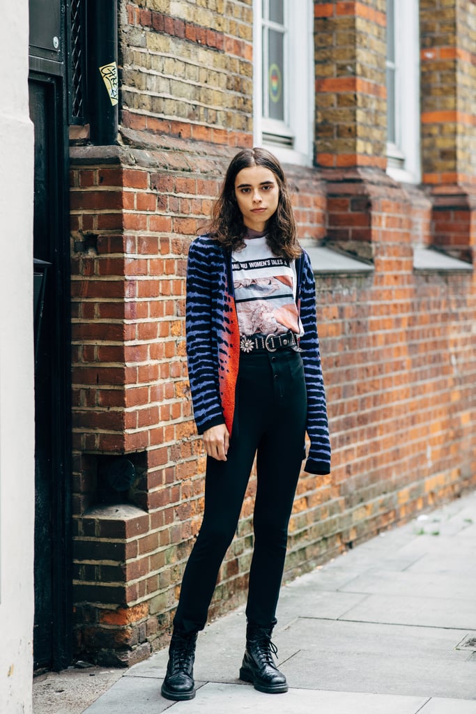 vibrant high waisted jeans