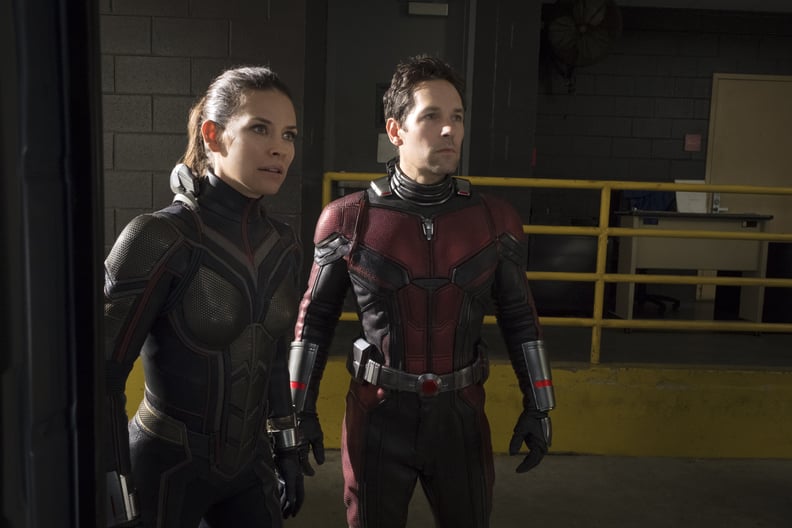 Marvel Studios ANT-MAN AND THE WASP..L to R: The Wasp/Hope van Dyne (Evangeline Lilly) and Ant-Man/Scott Lang (Paul Rudd) ..Photo: Ben Rothstein..©Marvel Studios 2018