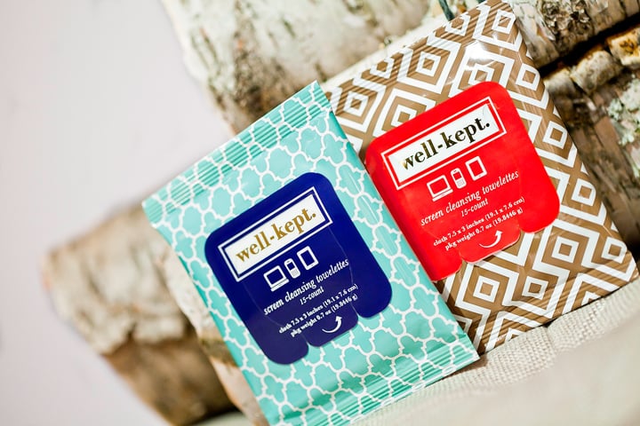 Not only are these Well-Kept tech wipes effective, the packaging is pretty too. Choose from different designs (we love the La Jolla one) and carry these towelettes with you on the go or stash them in your drawer. I love how moist they are because they cleaned my phone screen and computer mouse easily. At $6 per pack, they're affordable too. Select patterns benefit charitable initiatives like ALS awareness — even better! 
— Lisette Mejia, associate editor