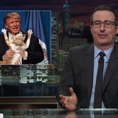 John Oliver Makes Fun of Donald Trump's Mexico Wall Plan