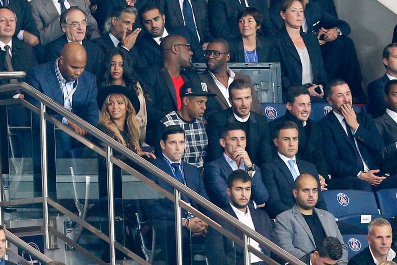 Beyonce, Jay Z, and David Beckham at a Soccer Game Together | PS Celebrity