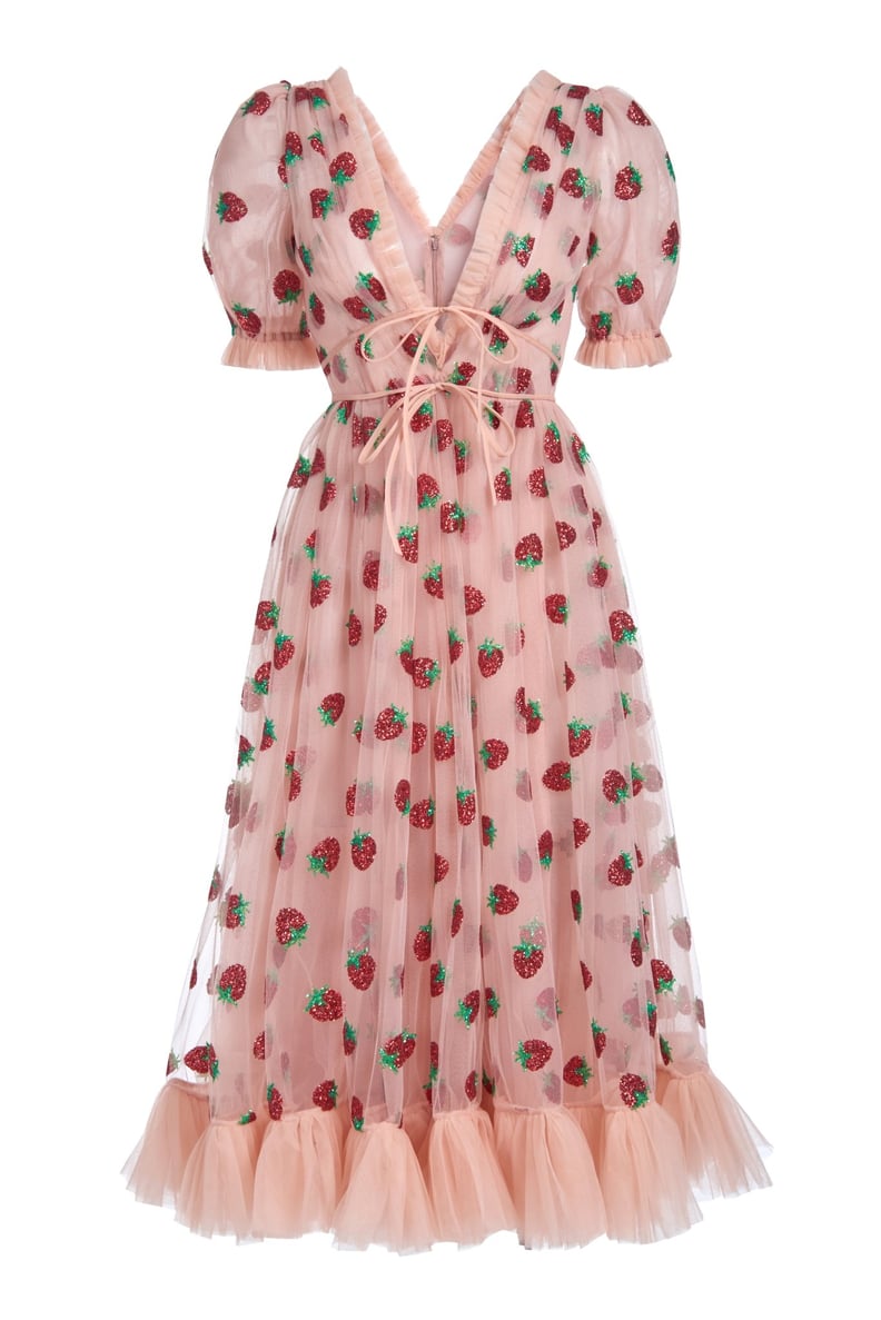 Lirika Matoshi Strawberry Midi Dress