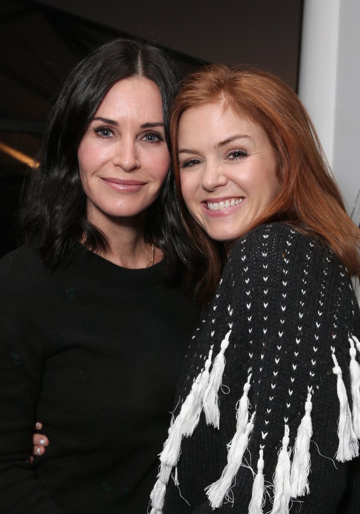 Pictured: Isla Fisher and Courteney Cox