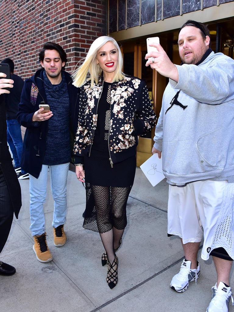 Gwen Stefani Out in NYC December 2015