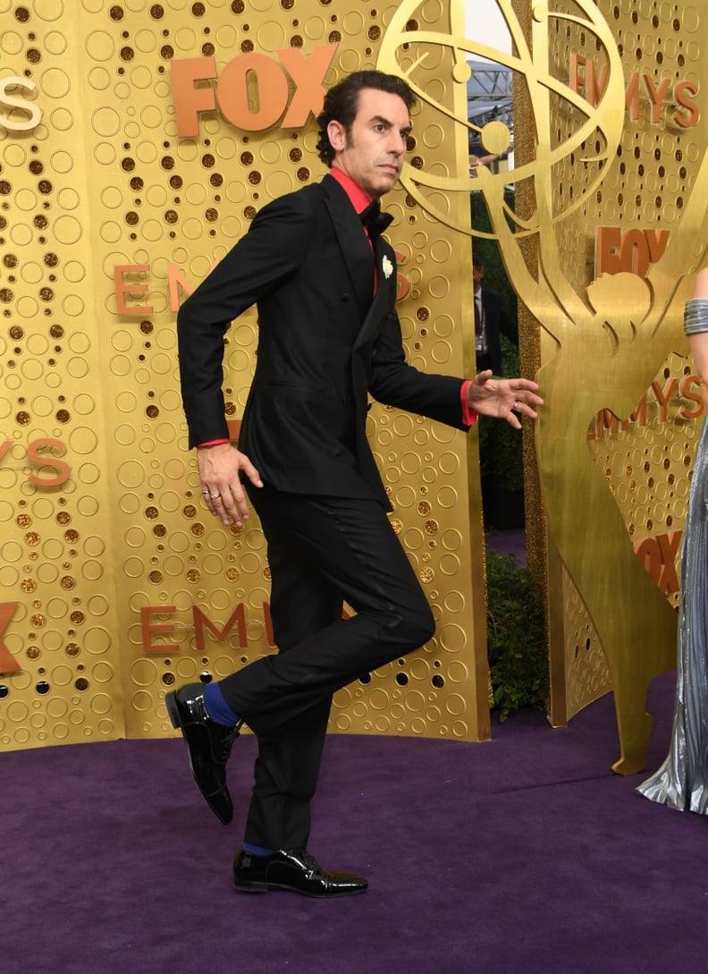Sacha Baron Cohen at the 2019 Emmys