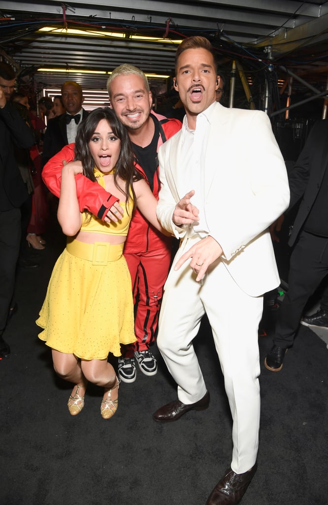 Pictured: Camila Cabello, J Balvin, and Ricky Martin