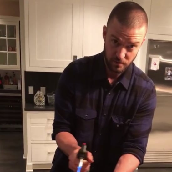Justin Timberlake Torching Pie For Thanksgiving 2017