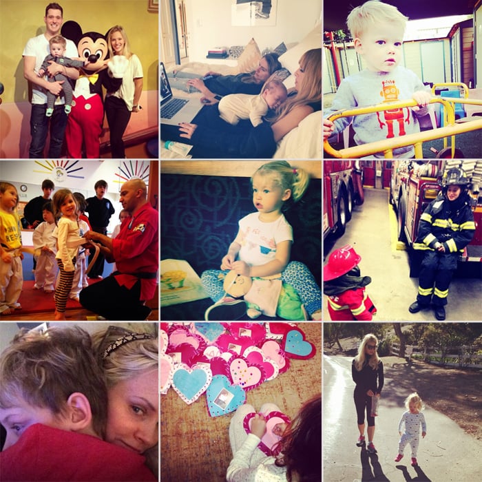 Celebrity Moms' Instagram Pictures Week of Feb. 8-14, 2014
