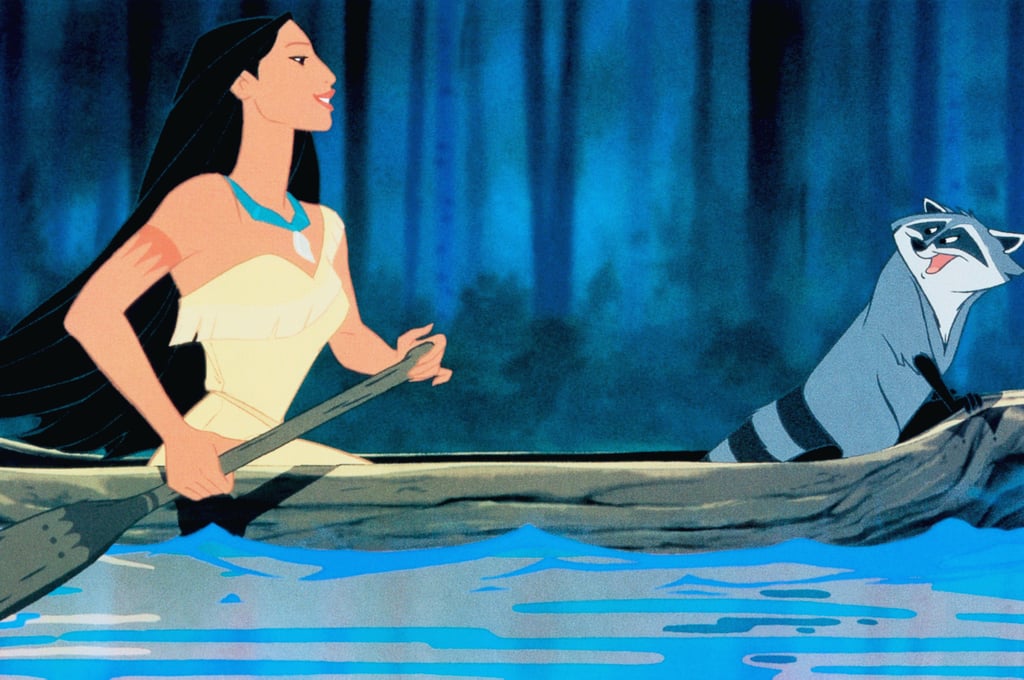 Pocahontas is the only Disney princess with a tattoo.