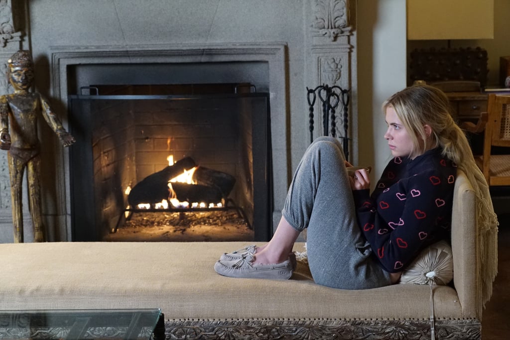 Sometimes you just need to relax in sweats and UGG slippers — especially after what Hanna went through.