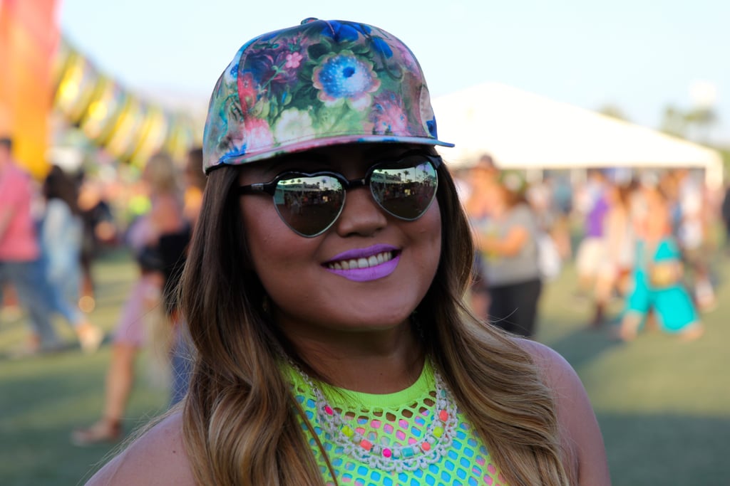 Mirrored Sunglasses at Coachella 2015 POPSUGAR Fashion