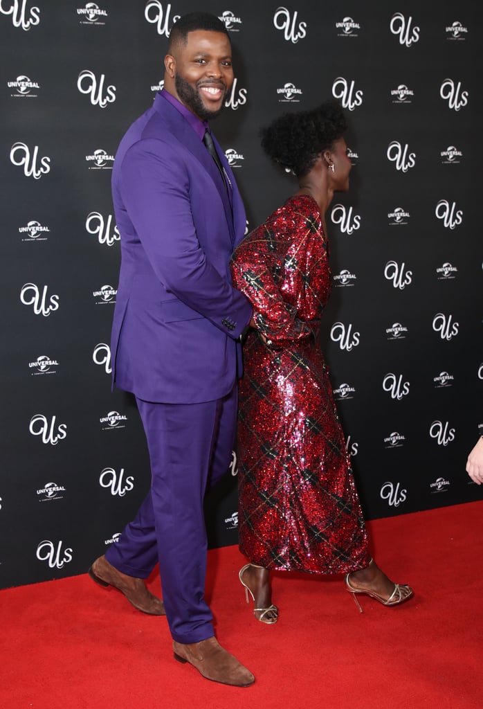 Lupita Nyong'o, Winston Duke at Us Screening in London 2019