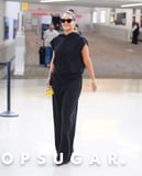 Rihanna Looks Casual in Sweats, but Did You Spot Her Teeny-Tiny Taxi-Inspired Bag?