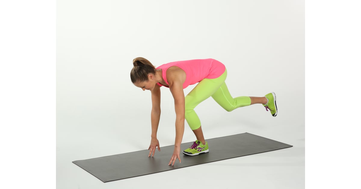 Lower Body SingleLeg Balance Touch BodyWeight Exercises POPSUGAR