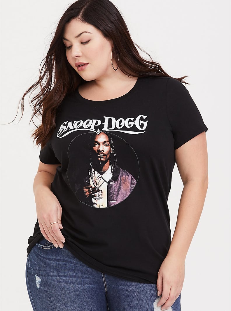 Torrid Black Snoop Dogg Crew Tee