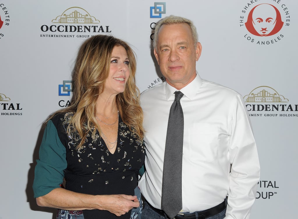 Tom Hanks and Rita Wilson at Shakespeare Benefit Dec. 2015