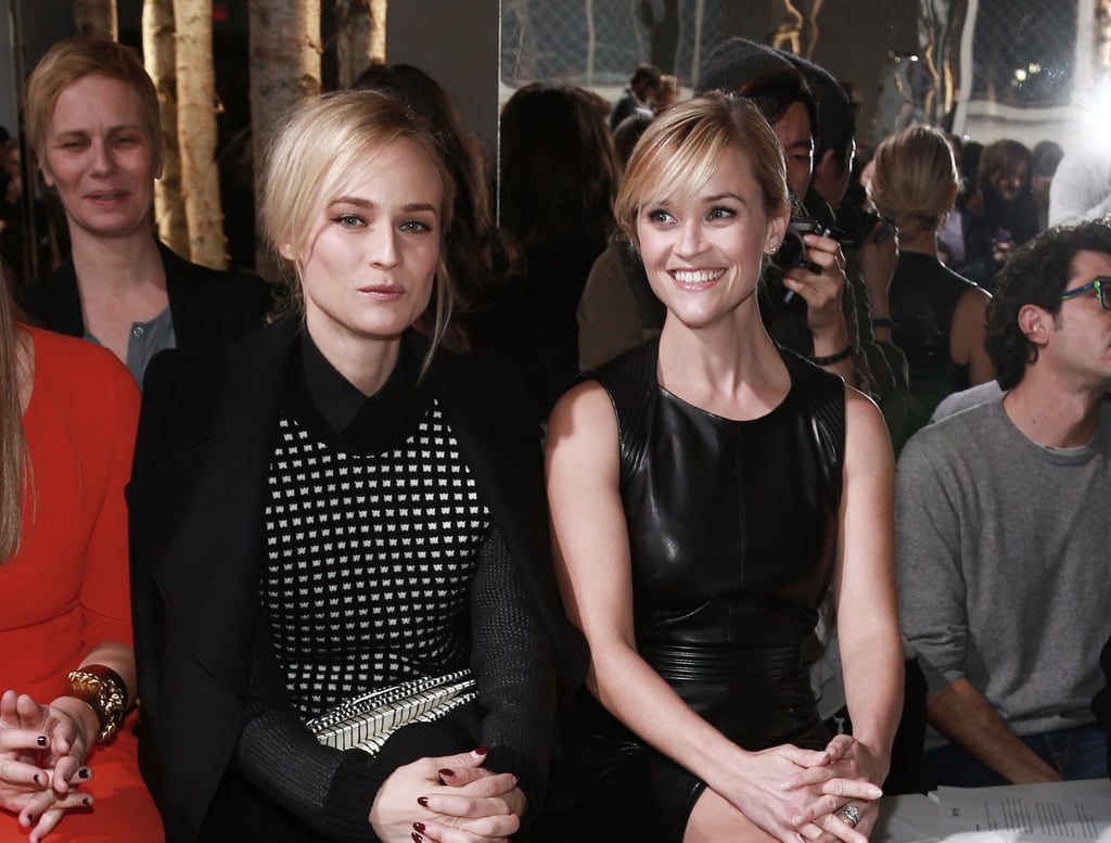 Diane Kruger and Reese Witherspoon watched the Boss show together on Wednesday.