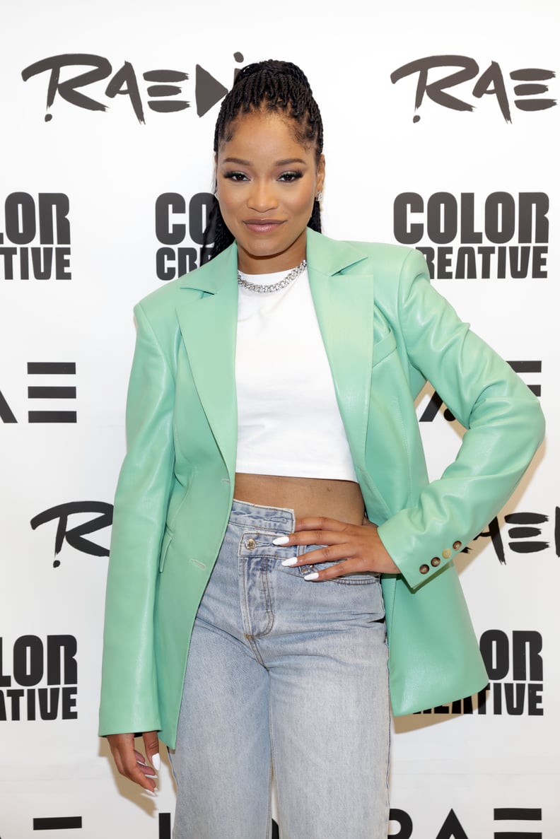 WASHINGTON, DC - MARCH 27: Keke Palmer poses for a picture at A Sip with Issa Rae and Keke Palmer during the HOORAE x Kennedy Center Weekend Takeover in Washington, D.C. March 27, 2022. (Photo by Tasos Katopodis/Getty Images for HOORAE)