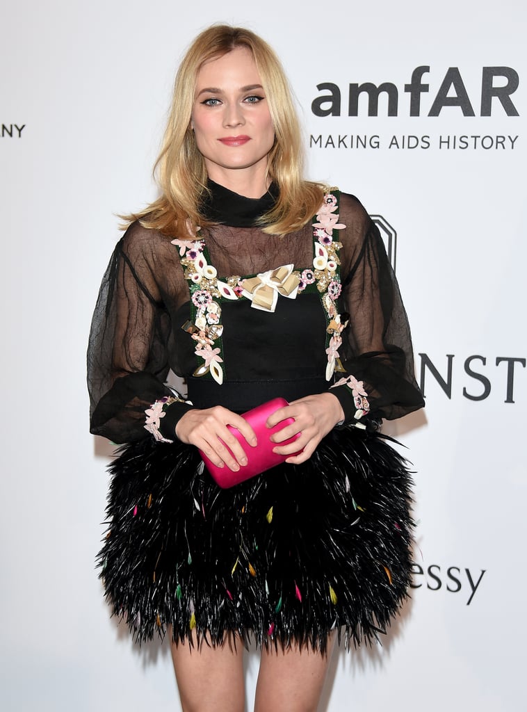 Diane Kruger Celebrities At The 2015 Amfar Gala In Cannes Pictures Popsugar Celebrity Photo 17 