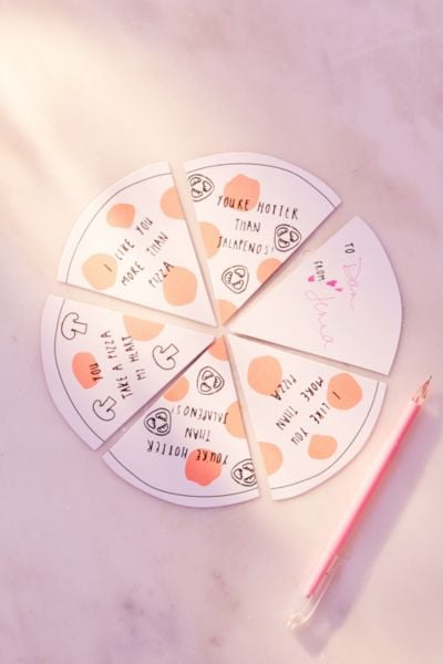 Meri Meri Pizza Love Notes Set