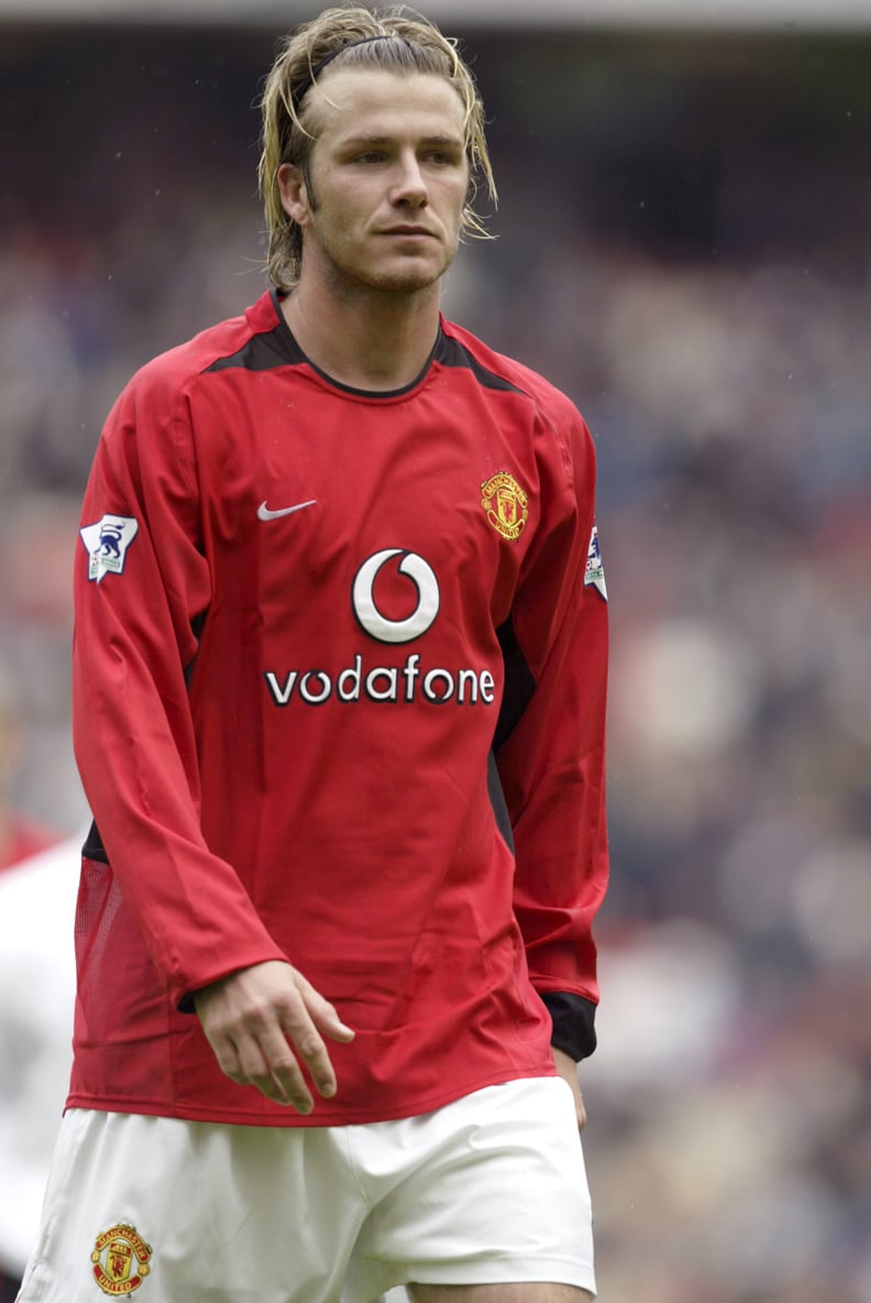 David Beckham Hair: The Hairband, 2003