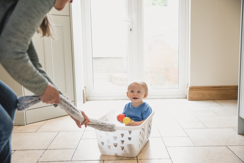 How I Use Laundry Baskets as a Parenting Product POPSUGAR Family