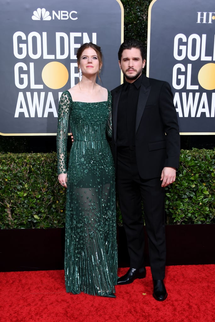 Kit Harington at the Golden Globes 2020