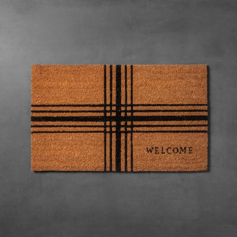 Hearth & Hand With Magnolia Plaid Coir Doormat