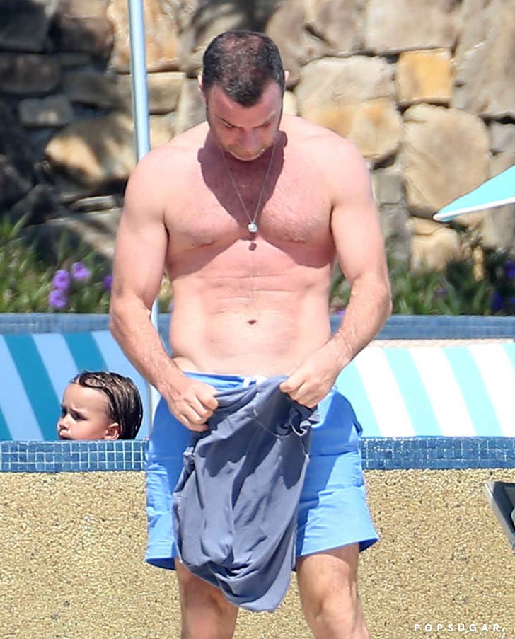 Liev Schreiber Best Celebrity Shirtless Pictures 2016 POPSUGAR