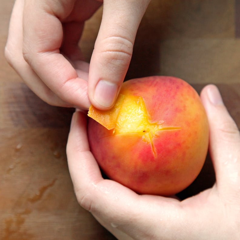 How to Peel Peaches