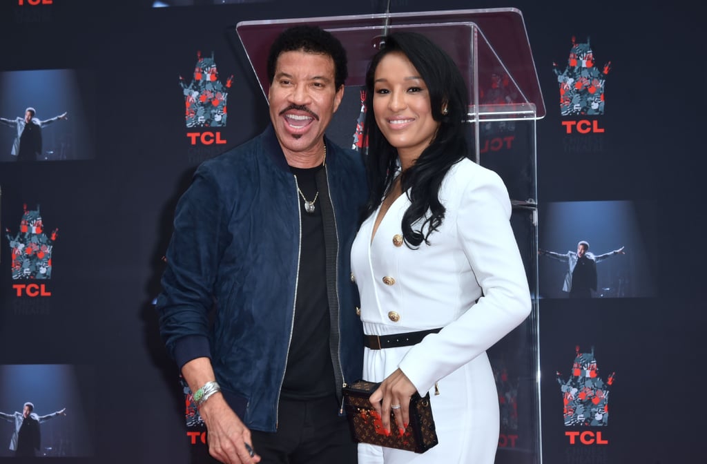 Lionel Richie and His Family at Hand and Footprint Ceremony