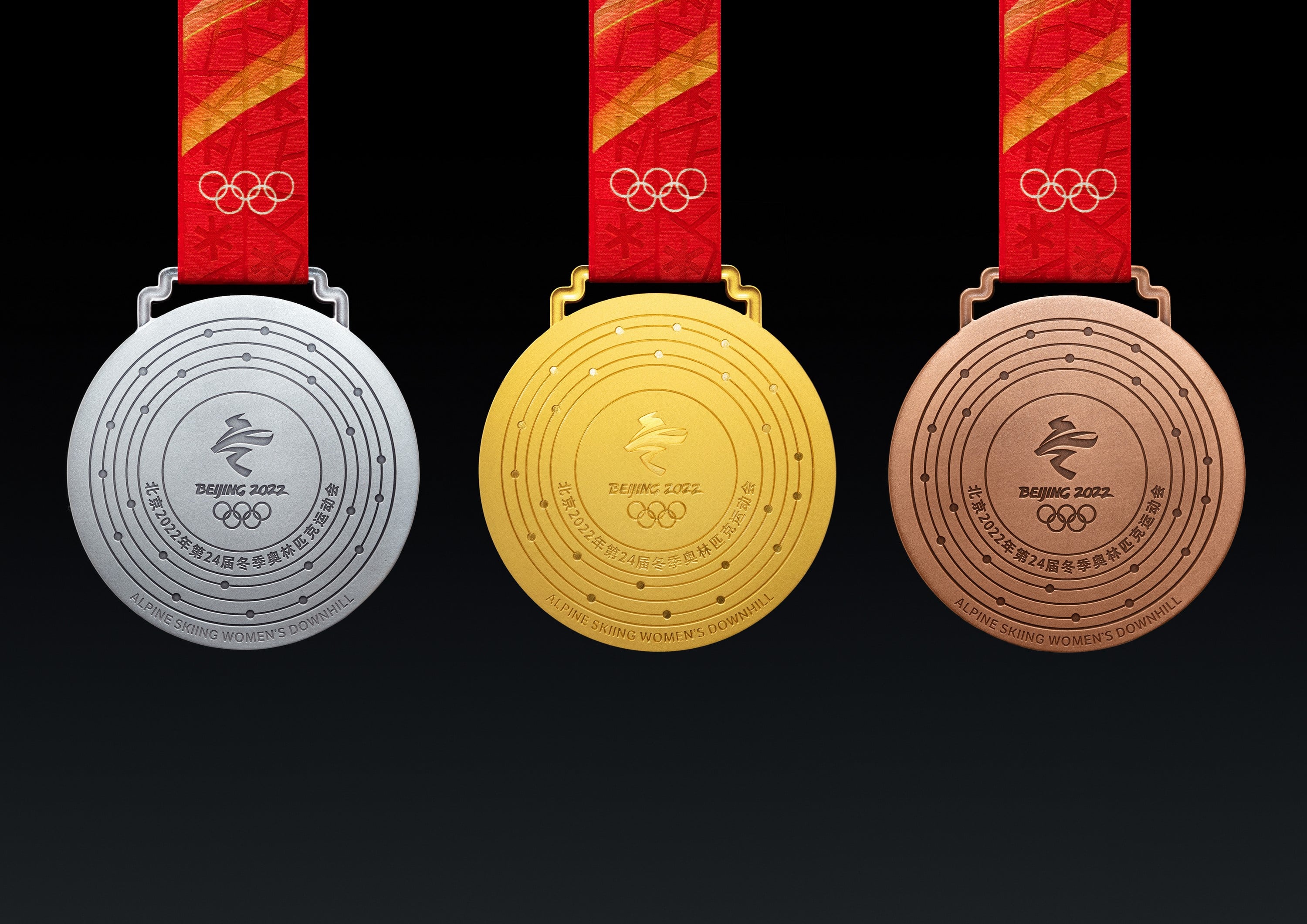 その他 Gold Medal Women's and Men's Designs See the Design of the 2022 Winter Olympic Medals | PS Fitness
