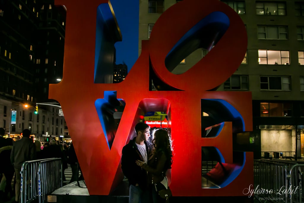 Christmas Engagement Photos in New York