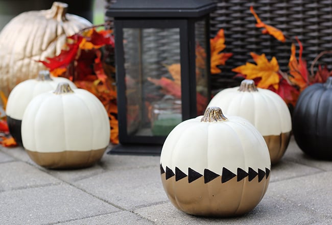 Colorblocked Pumpkins