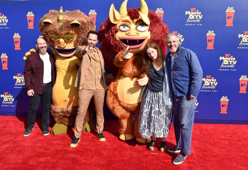 Andrew Goldberg, Nick Kroll, Jennifer Flackett, and Mark Levin at the 2019 MTV Movie and TV Awards