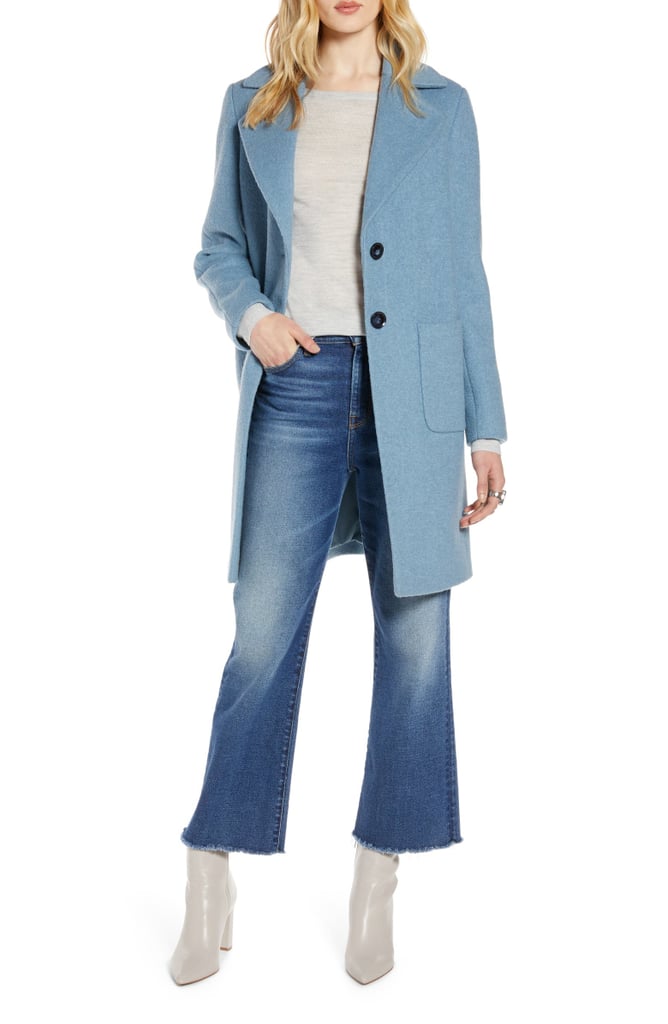 A Colorful Coat: Halogen Patch Pocket Coat