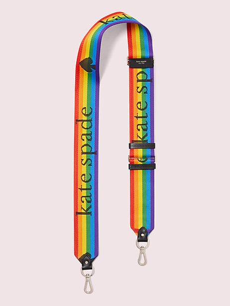 Make It Mine Rainbow Crossbody Strap | Kate Spade NY Just Released a  Rainbow-Filled Collection For Pride Month | POPSUGAR Fashion Photo 13