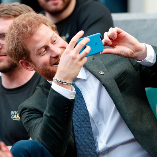 Prince Harry at Army Navy Rugby Match May 2017