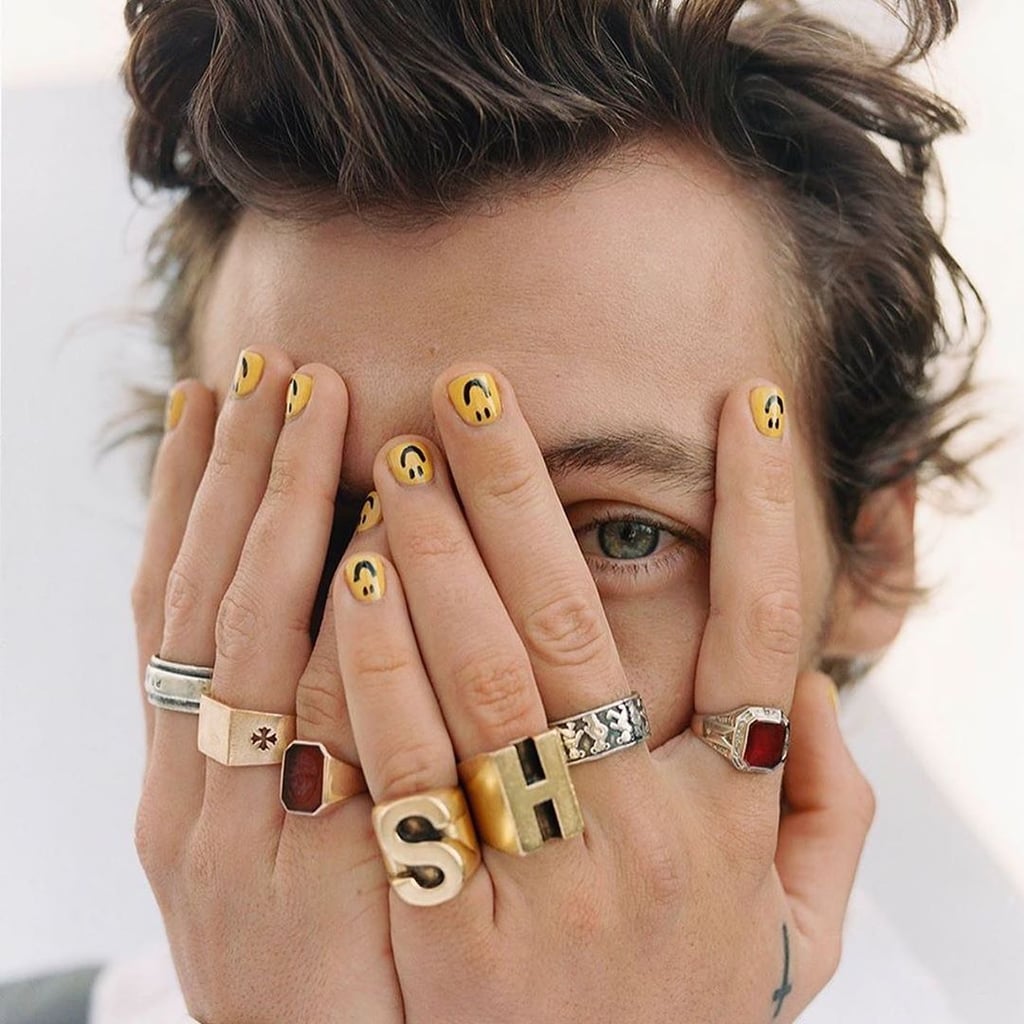 The Nail Art Harry Styles Attempted to DIY