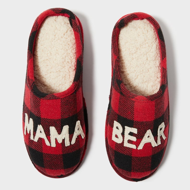 Mama Bear Scuff Slippers