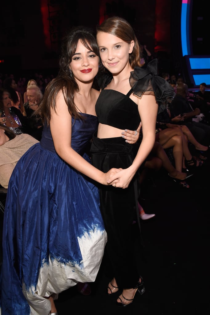 Camila Cabello and Millie Bobby Brown