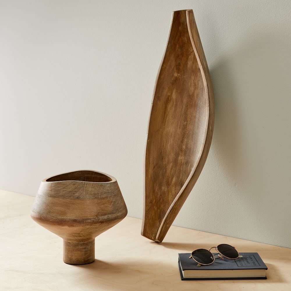 West Elm Wood Coastal Bowls